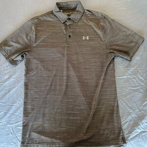 Under Armour Men's Gray‎ Golf Polo Shirt
